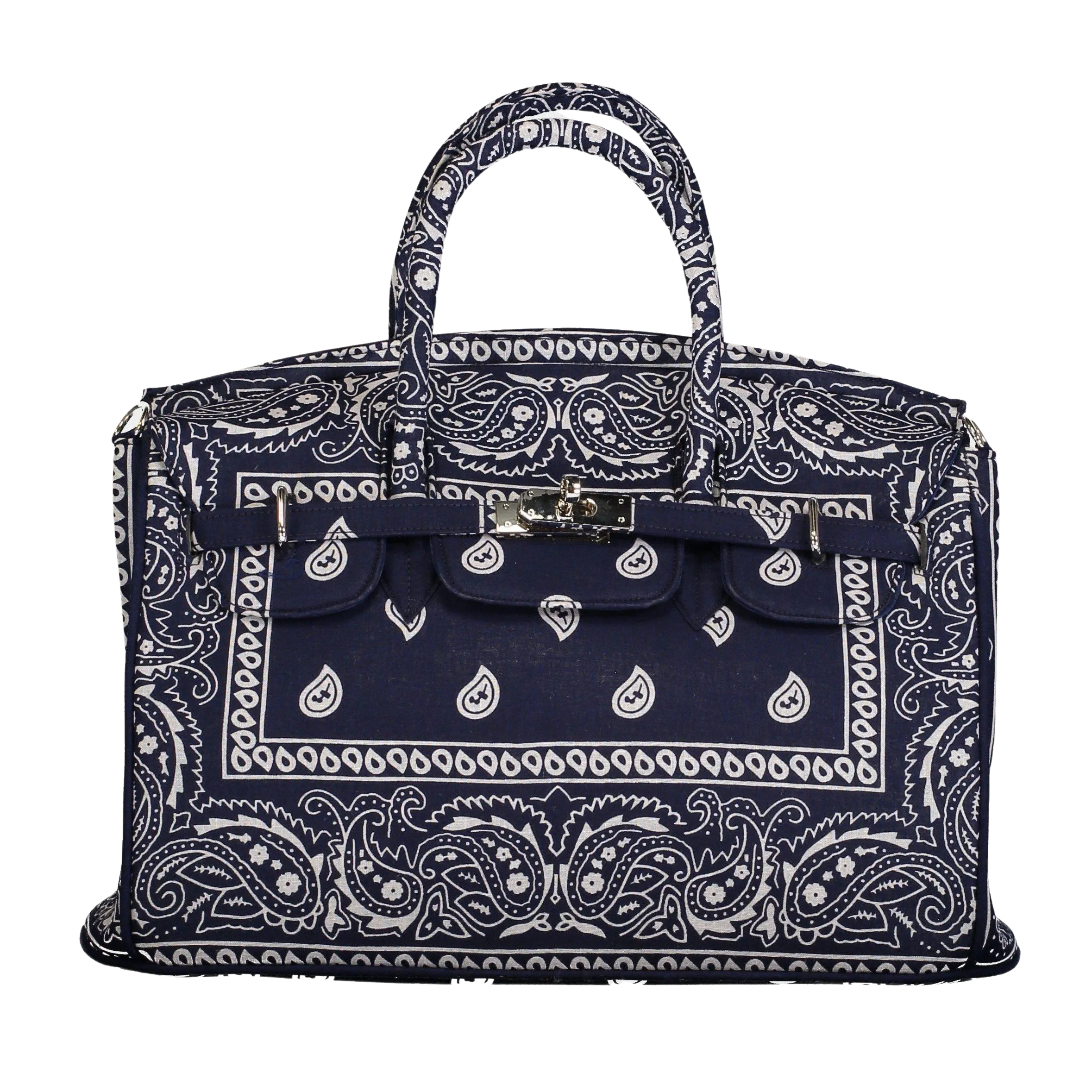 24H Birkin Style Bandana Handbag