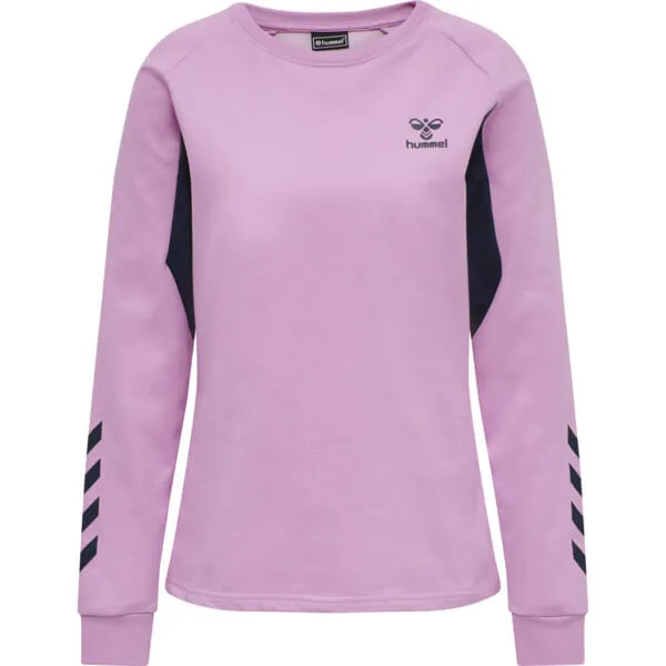 Action Women Cotton Pink Sweatshirt