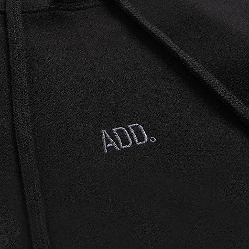 ADD Slogan Hoodie Black