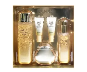 AHC BRILLIANT GOLD SKIN CARE 3 SET Korean Beauty Cosmetics Womens