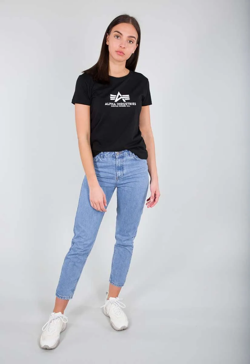 Alpha Industries New Basic T-Shirt WMN schwarz 196051-03