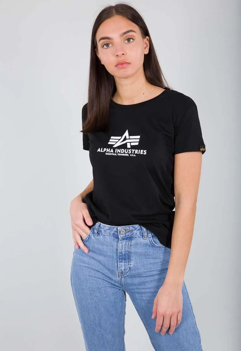 Alpha Industries New Basic T-Shirt WMN schwarz 196051-03