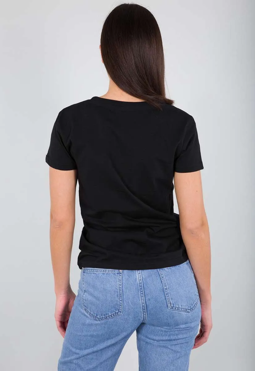 Alpha Industries New Basic T-Shirt WMN schwarz 196051-03