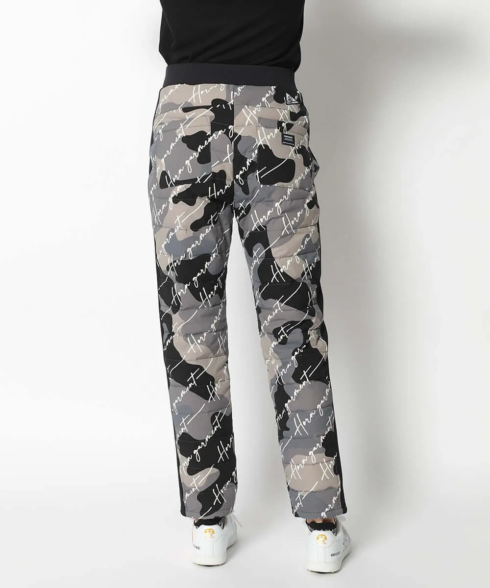 Alto Camouflage Down Pants | WOMEN