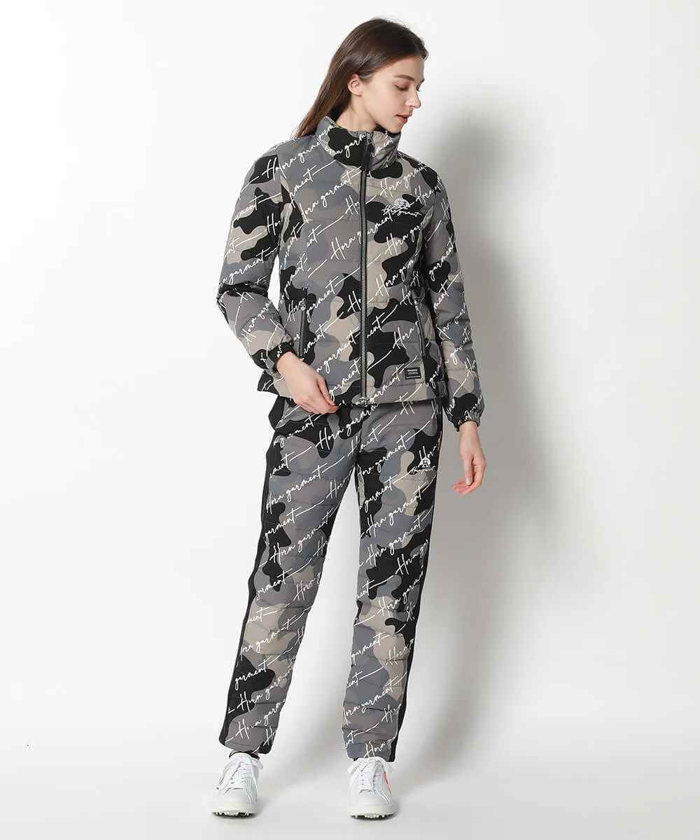 Alto Camouflage Down Pants | WOMEN