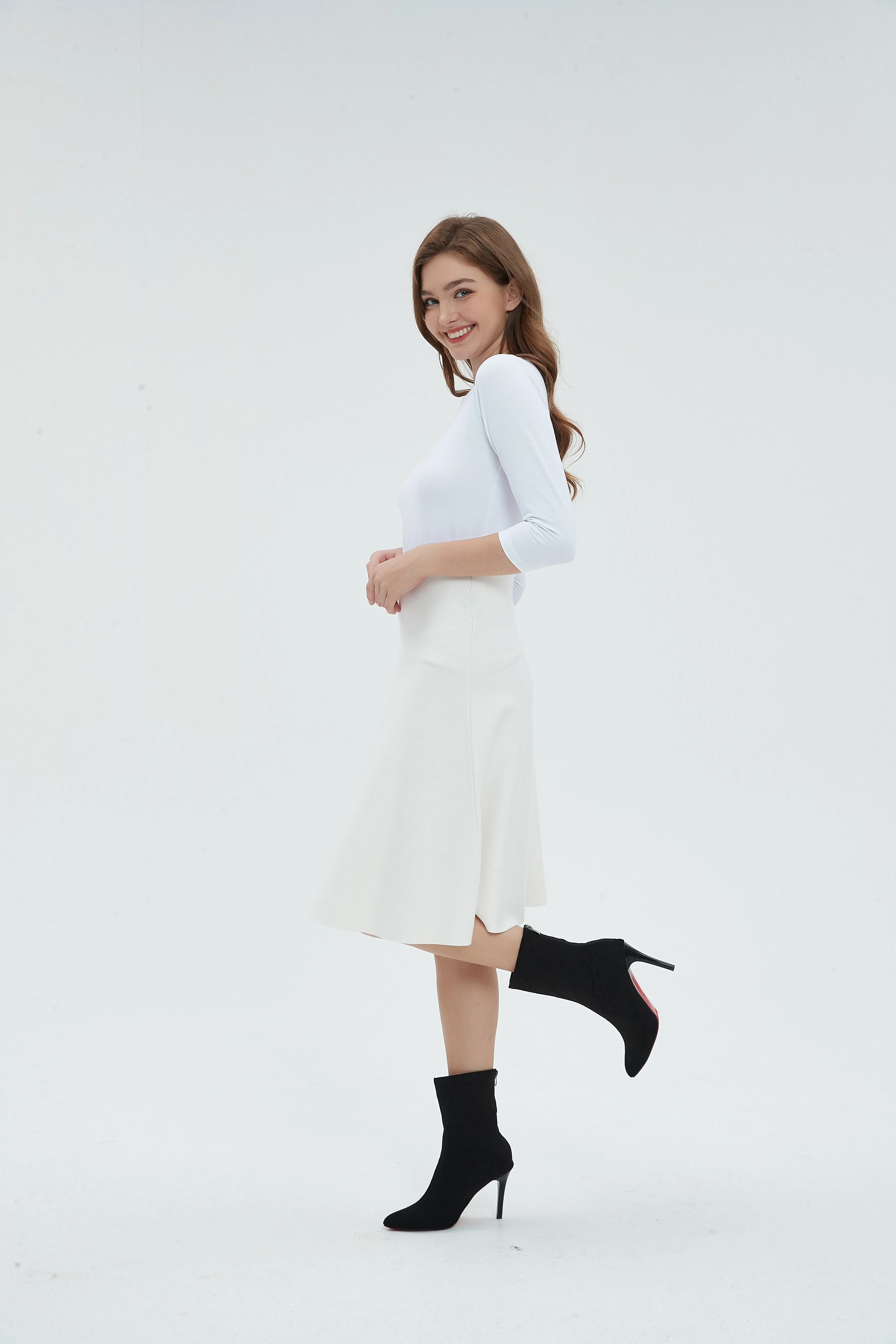 AMAZING  MM SKIRT - WINTER WHITE