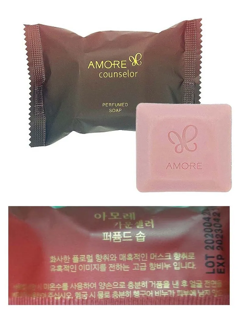 AMORE Counselor Perfumed Bar Soaps Body Facial Skincare Moisturizing