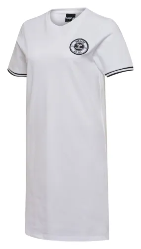 Ayoe Women Cotton White Dress