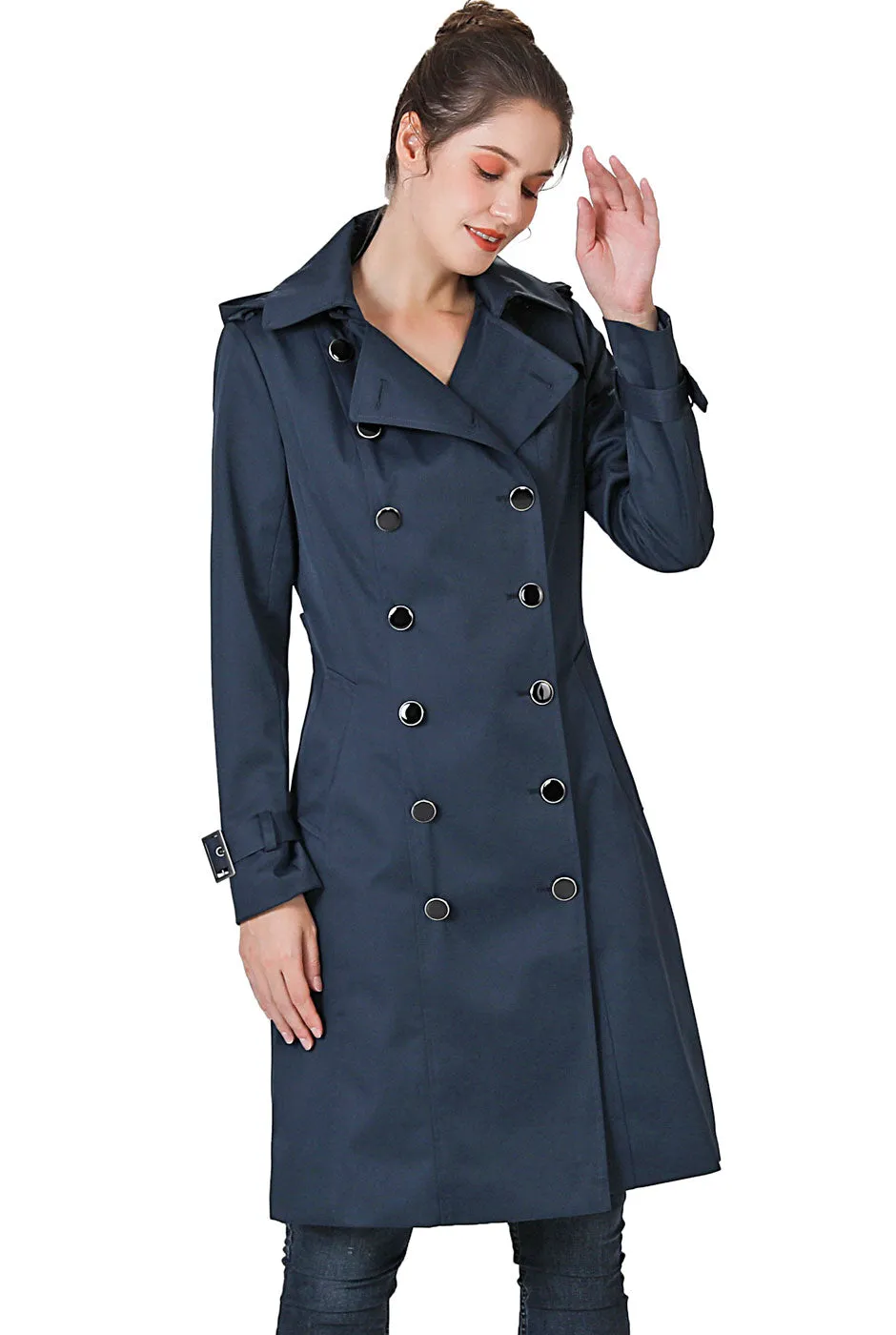 BGSD Women Karla Waterproof Trench Coat