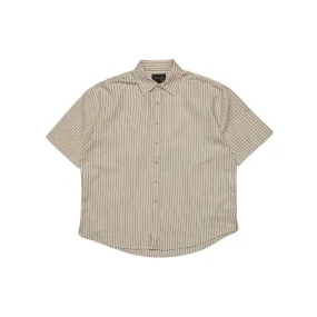 Big SS Shirt (Bone/Navy Stripe)