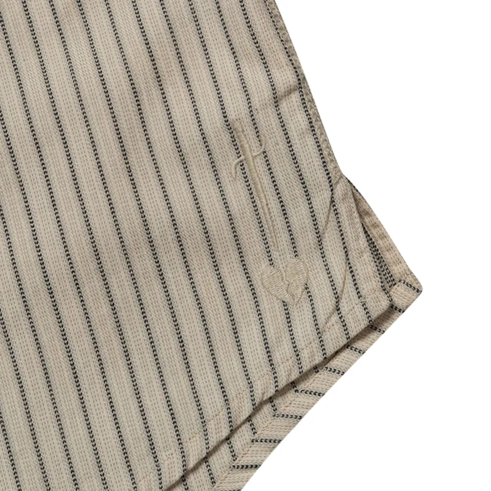 Big SS Shirt (Bone/Navy Stripe)