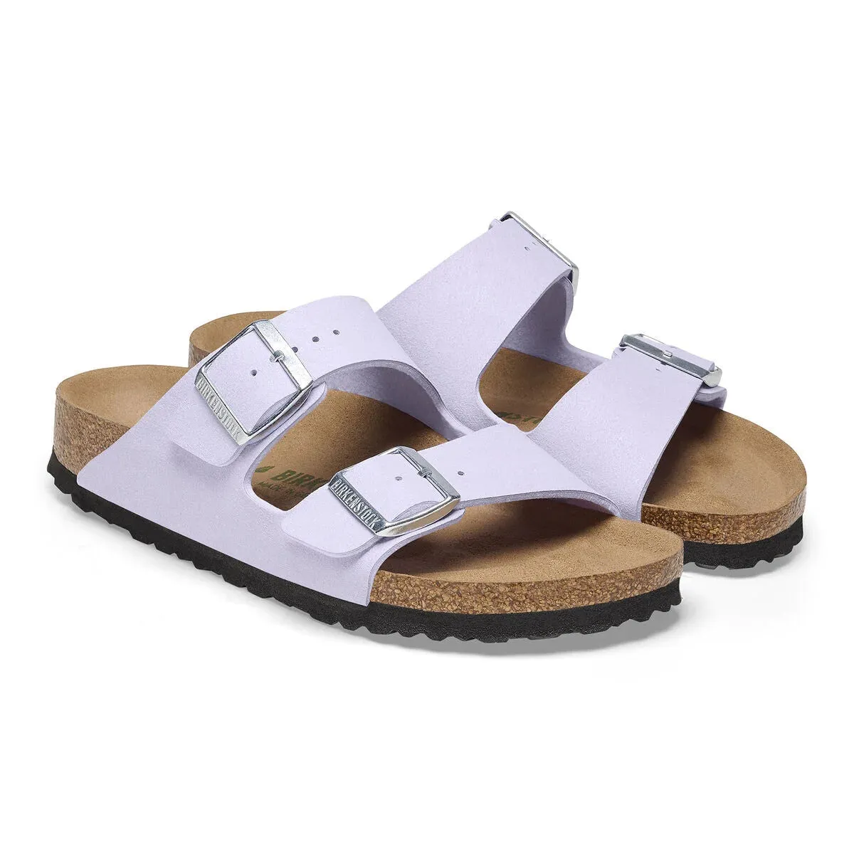 Birkenstock Arizona Birki Vegan Synthetic Purple Fog Regular Width