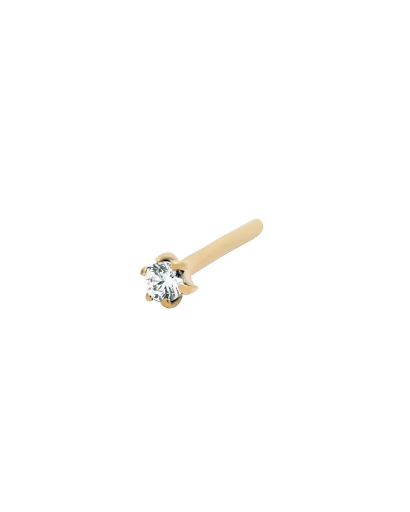 Byeol Solid Gold Diamond Stud