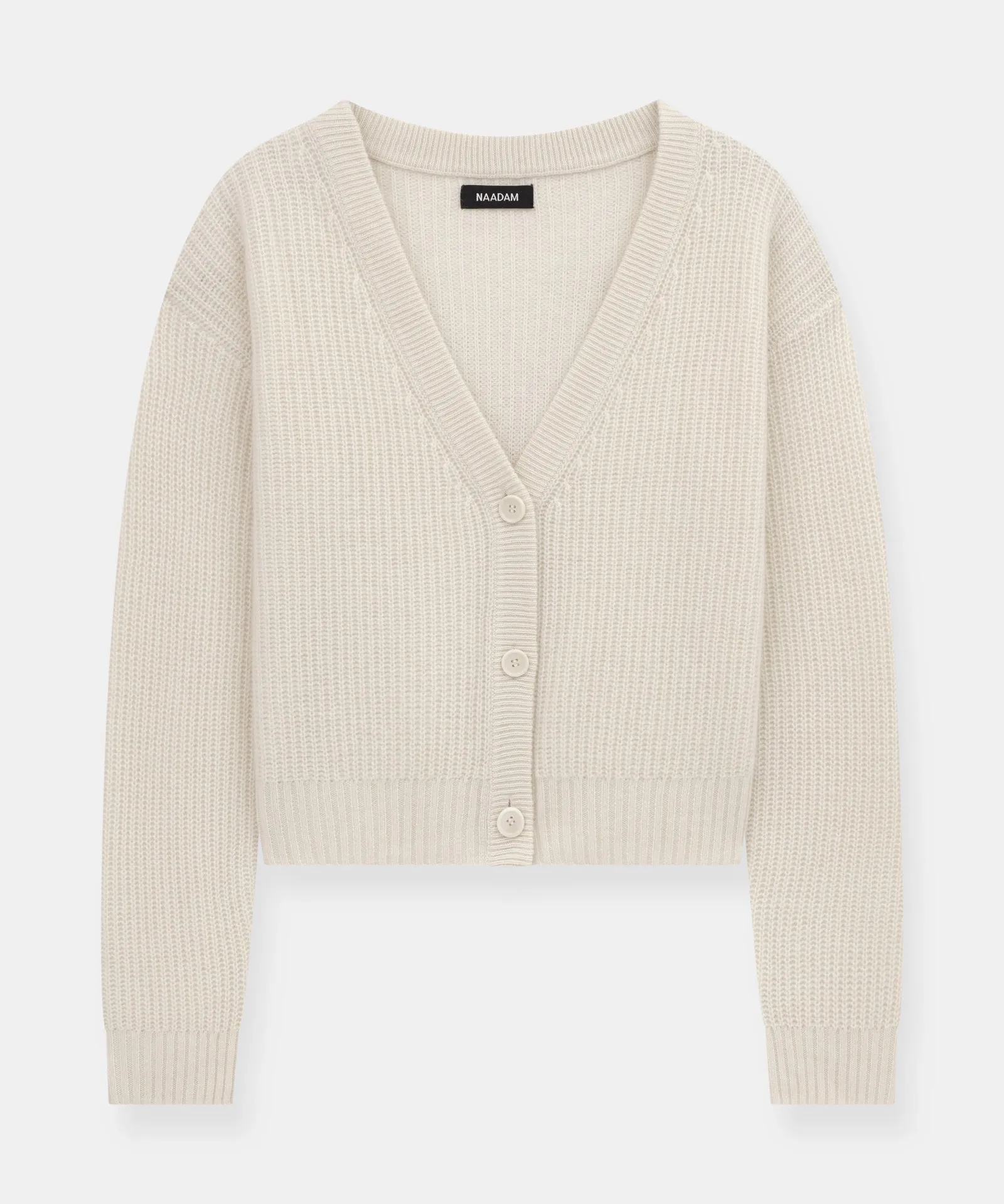 Cashmere Shaker Stitch Cardigan