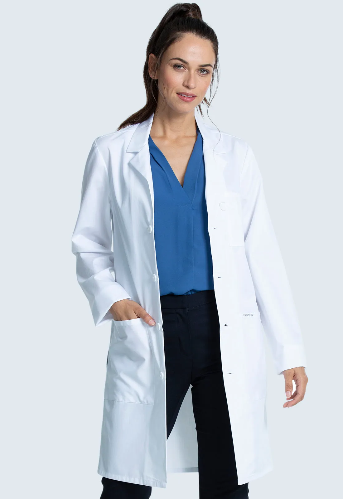 Cherokee  Project Lab Three Pocket 40" Unisex Lab Coat