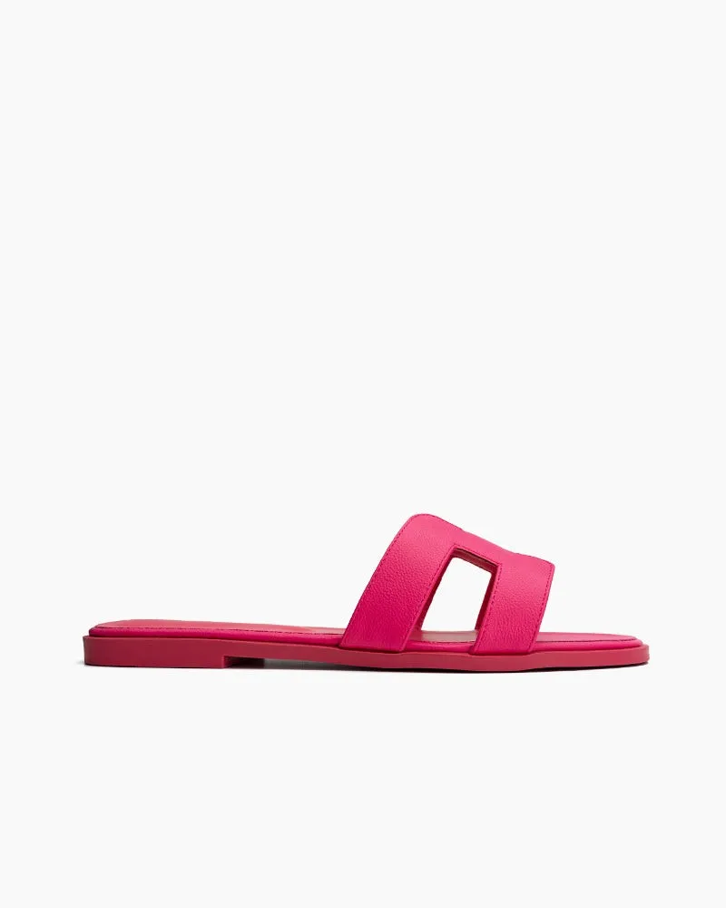 Classic Color Beach Flat Slippers Sandals