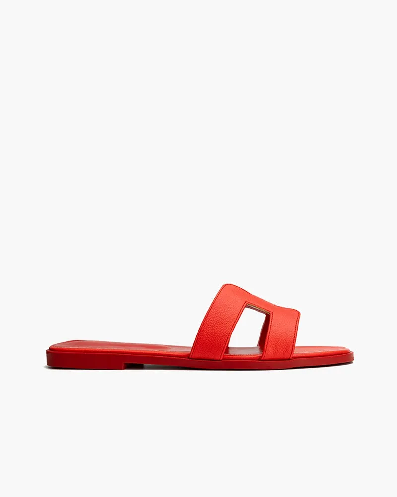 Classic Color Beach Flat Slippers Sandals