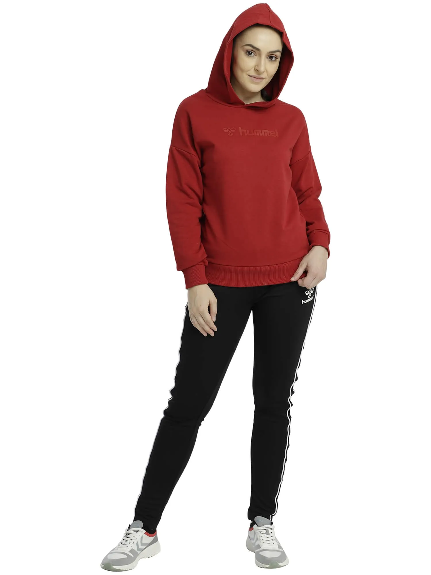 Dami Women Bright Red Hoodie