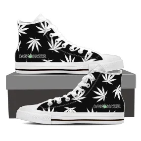 Dank Master Weed High Top Canvas Shoes - Black [2 colors]