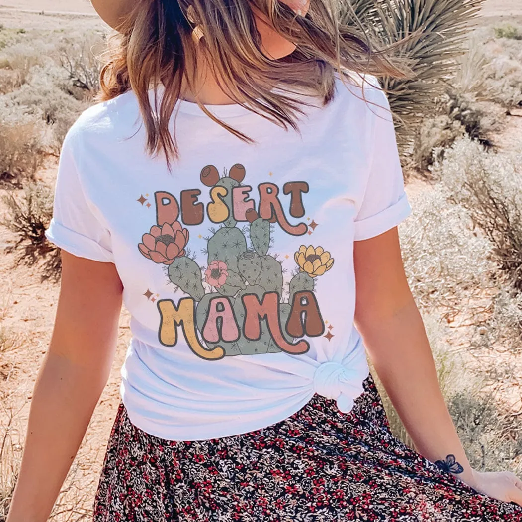 Desert Mama Western Graphic T-Shirt - ML145