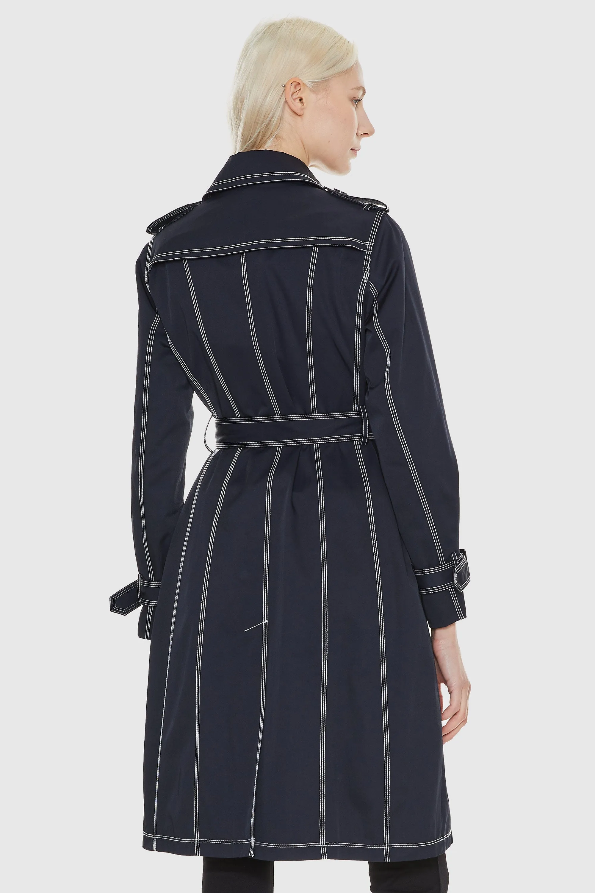 Double-Breasted Trench Coat