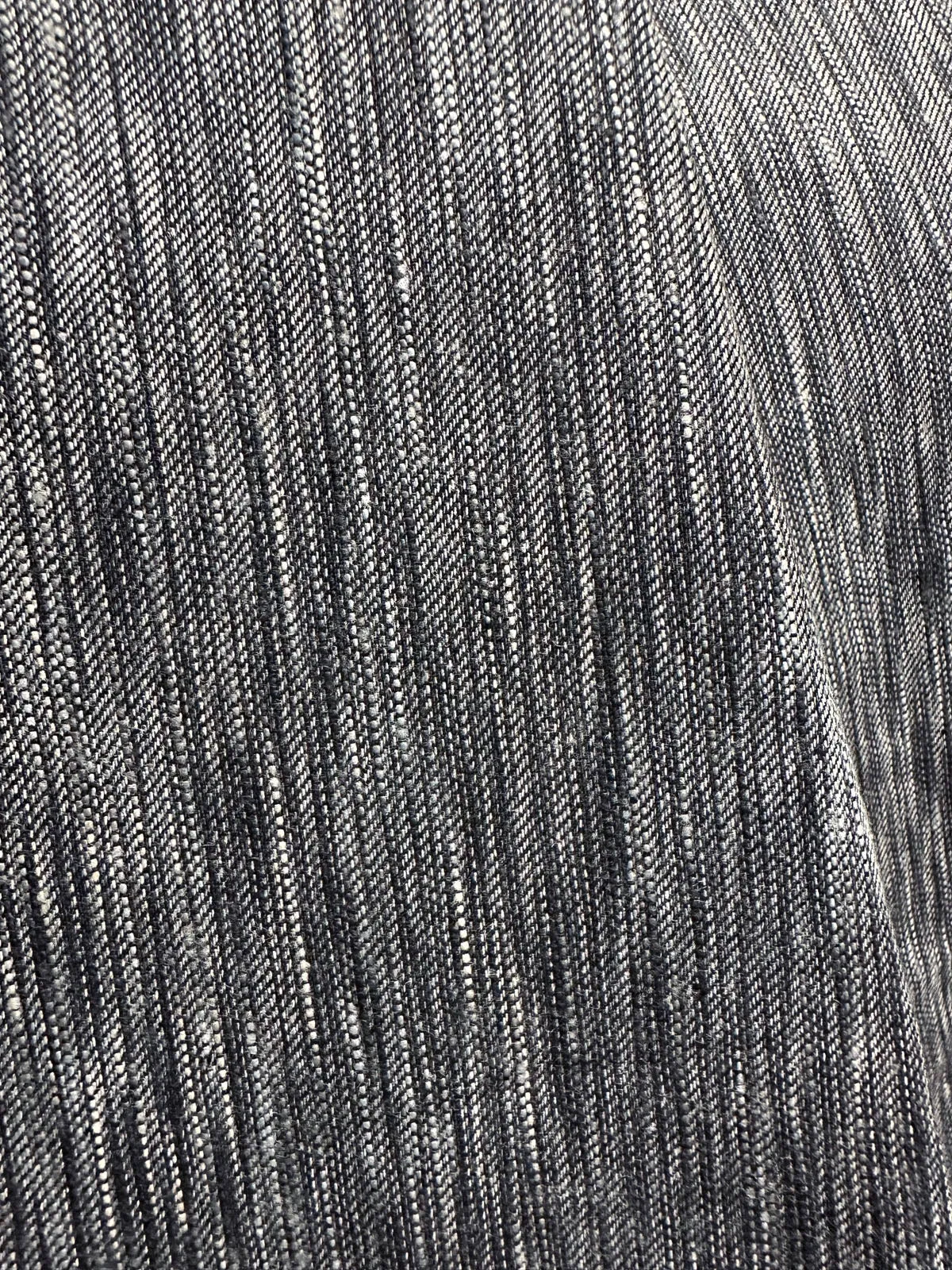 Double Weave Melange Denim Grey