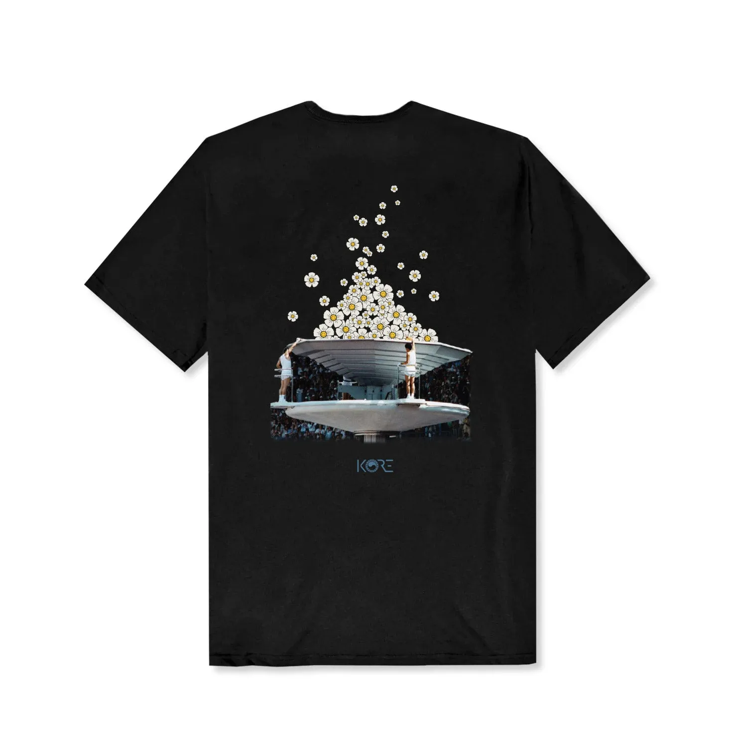 FLOWER TORCH TEE (BLACK)