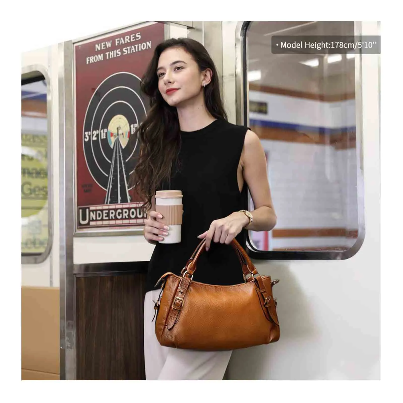 Genuine Leather Purse for Women