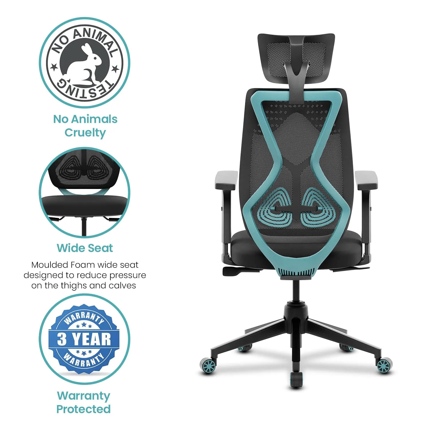 Green Soul Renewed Zodiac Pro High Back Mesh Gaming Chair