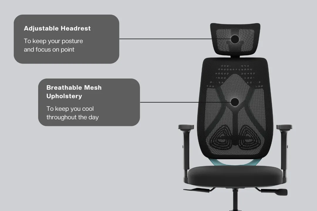 Green Soul Renewed Zodiac Pro High Back Mesh Gaming Chair