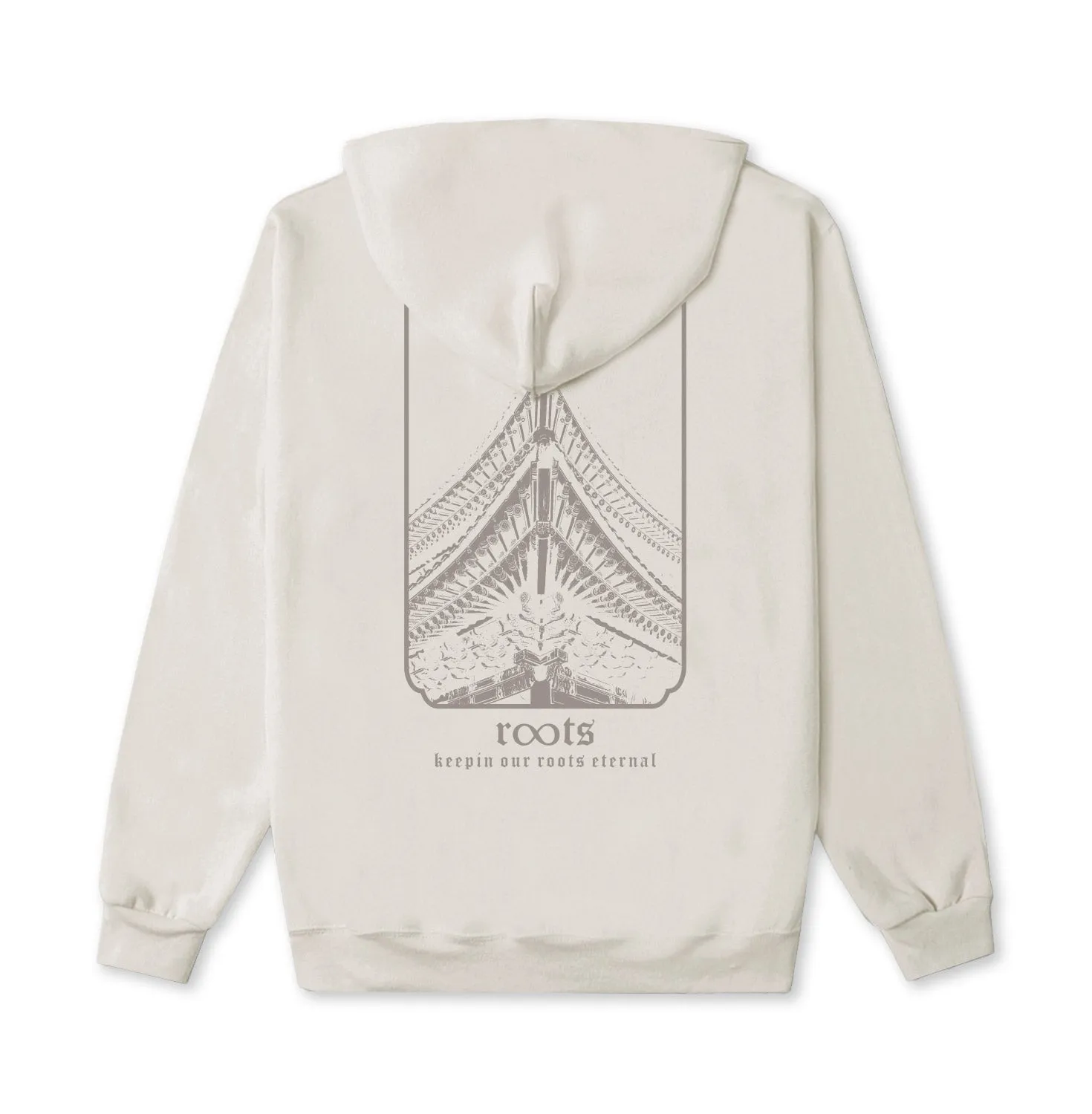 Bone Hanok Village-Inspired Cozy Hoodie