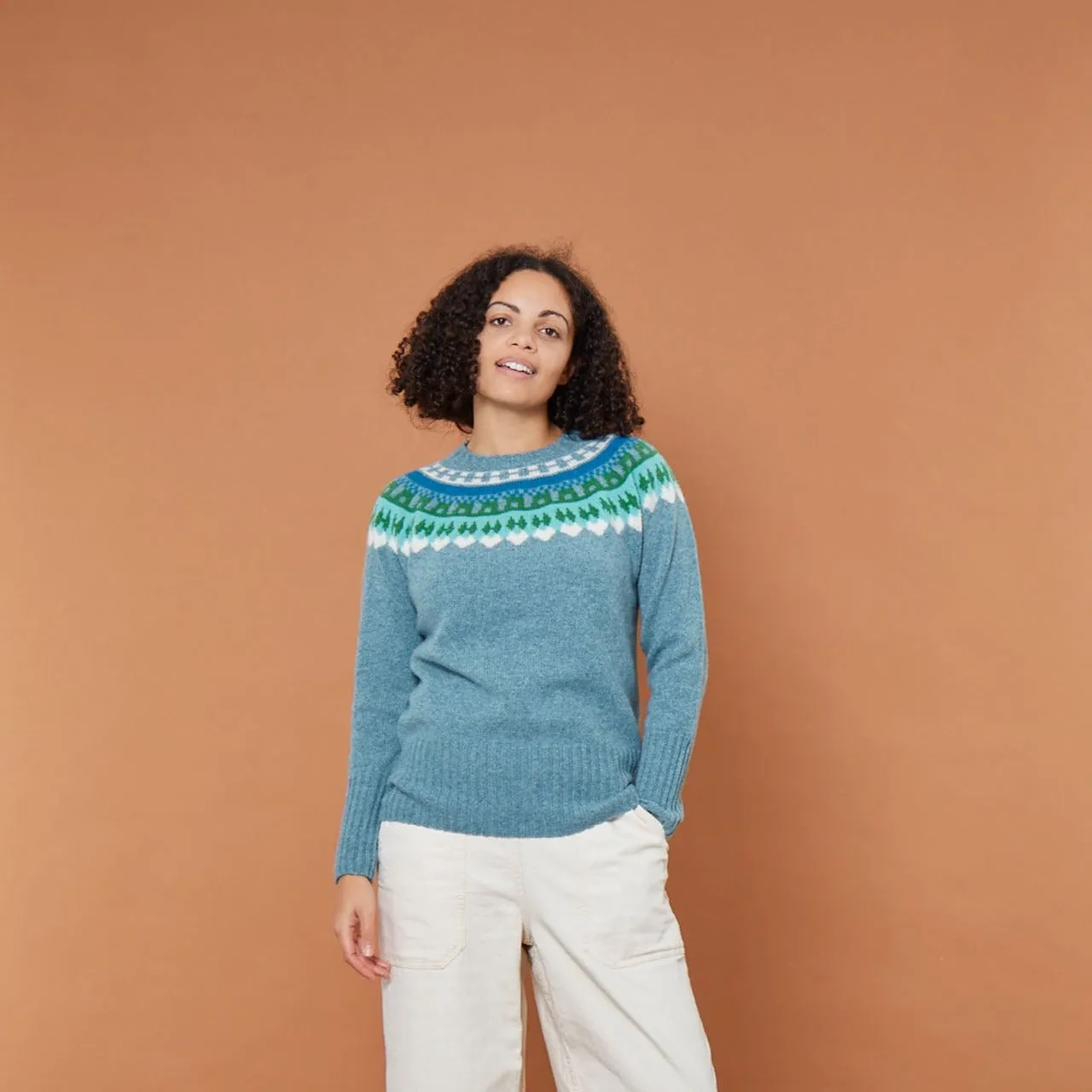 Helga Yoke Sweater- Lugano