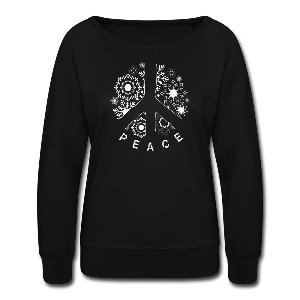 Holiday Peace Sign- Sweatshirt