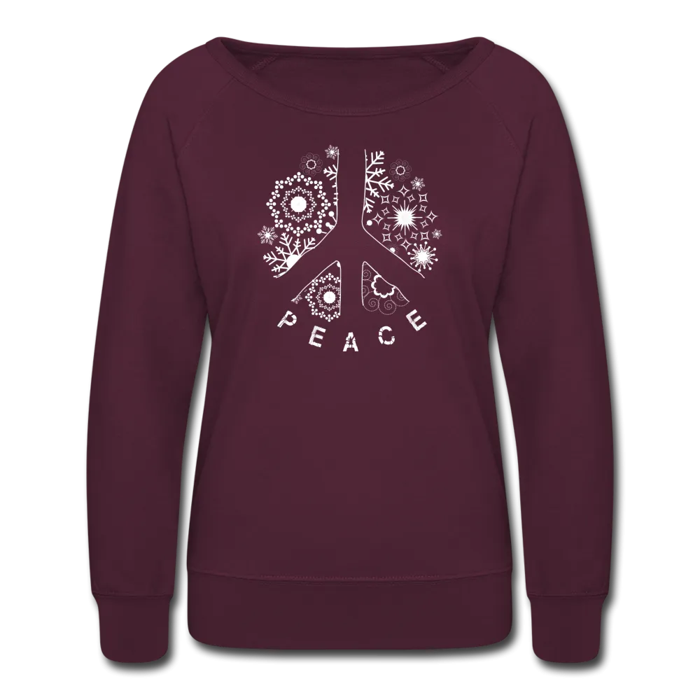 Holiday Peace Sign- Sweatshirt