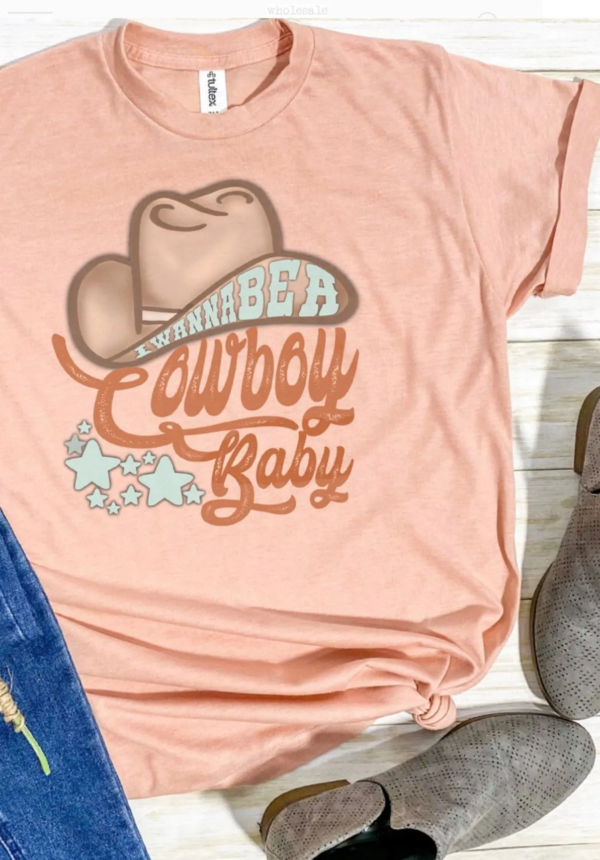 I Wanna Be A Cowboy Country T-Shirt