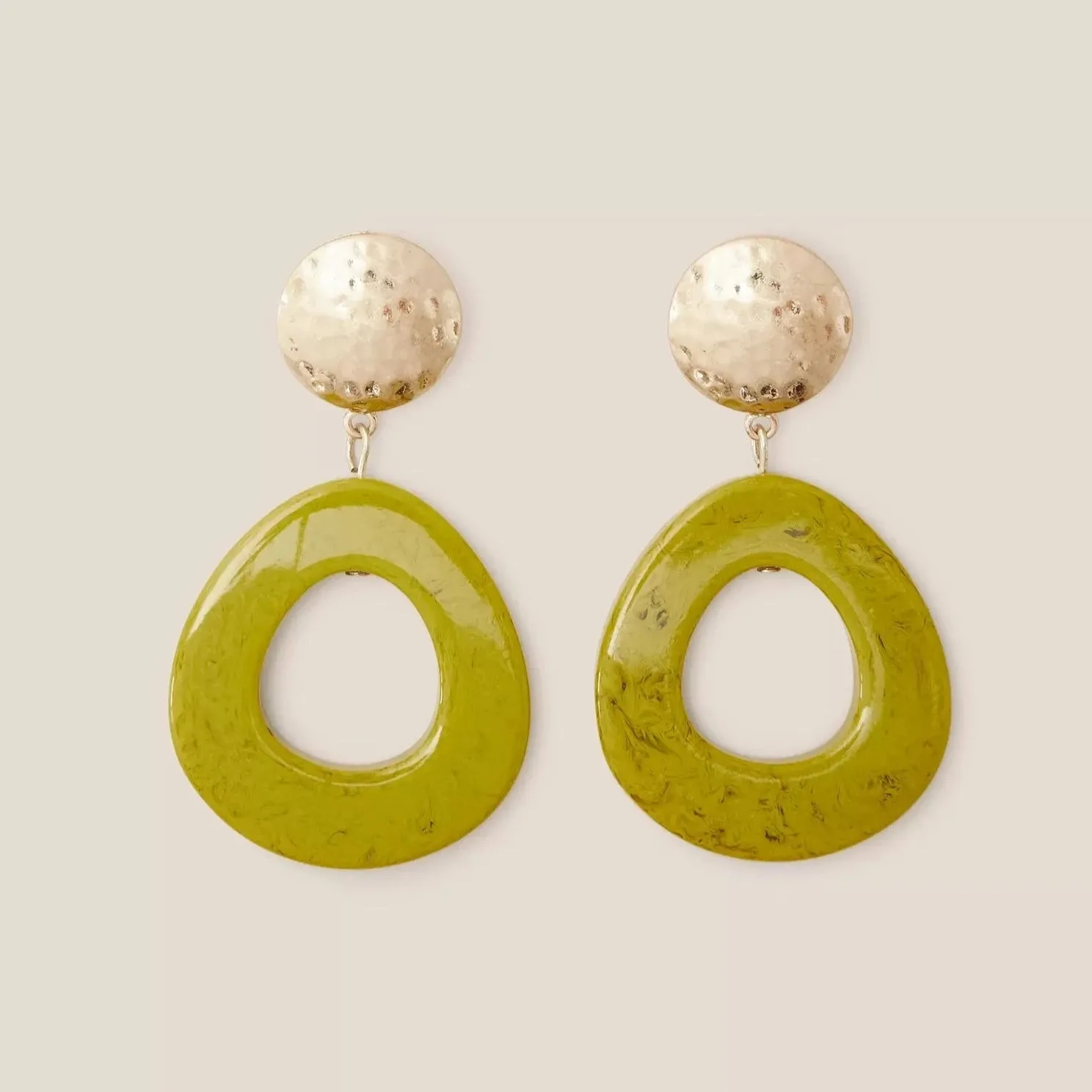 Jasmine Resin Earrings