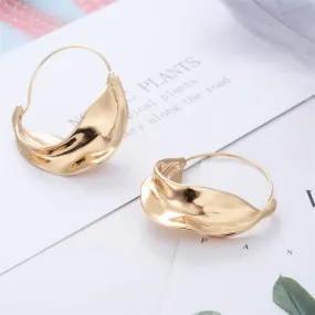 Just Lil Things  Gold Hoop Earring jlt11636