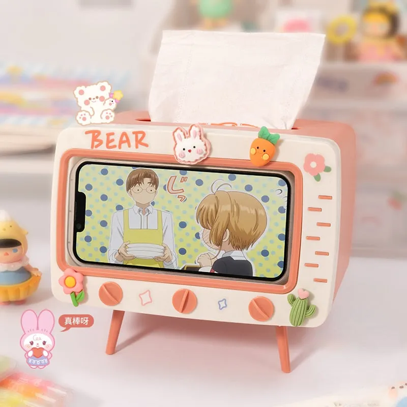 Kawaii Cute Multifunction Tissue Box