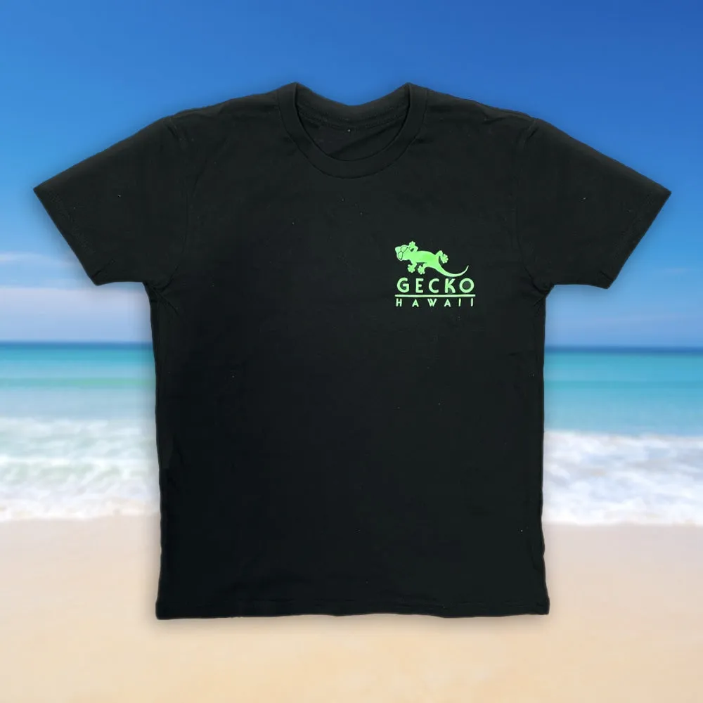 KIDS Gecko Fam Black Tee