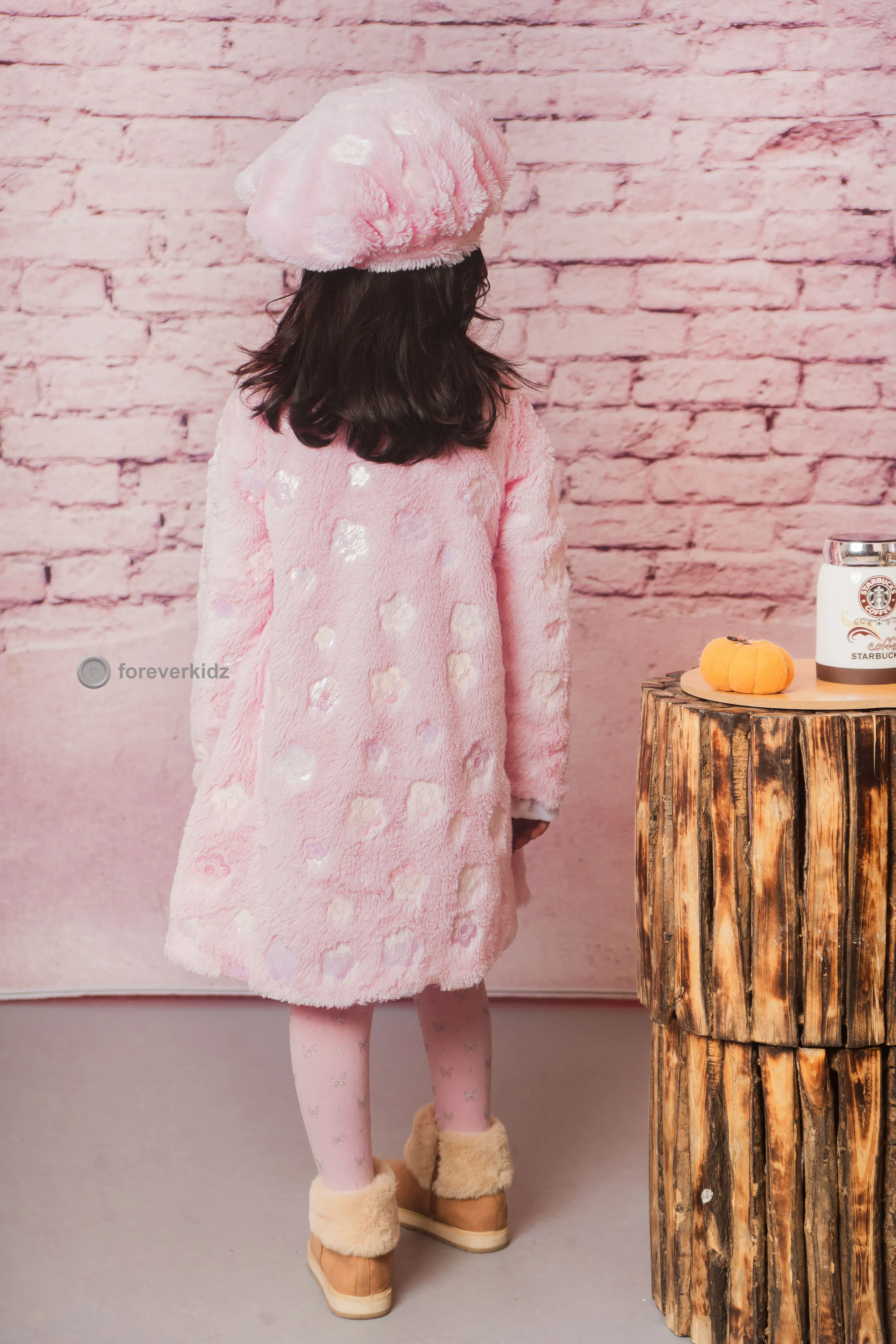 Korean Cuddle Coat Dress