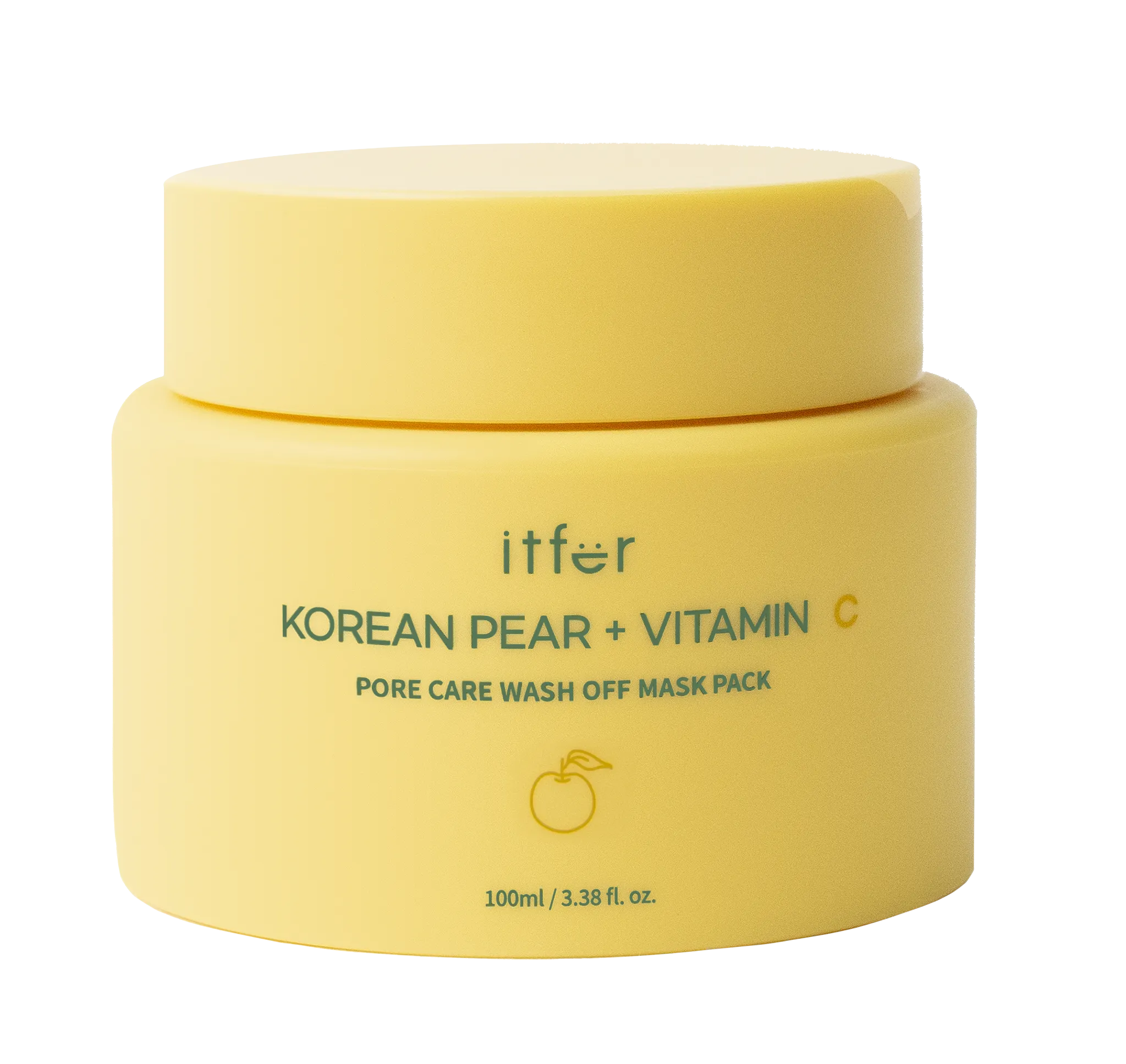 Korean Pear Plus Vitamin C Pore Care Wash Off Mask Pack (100ml)