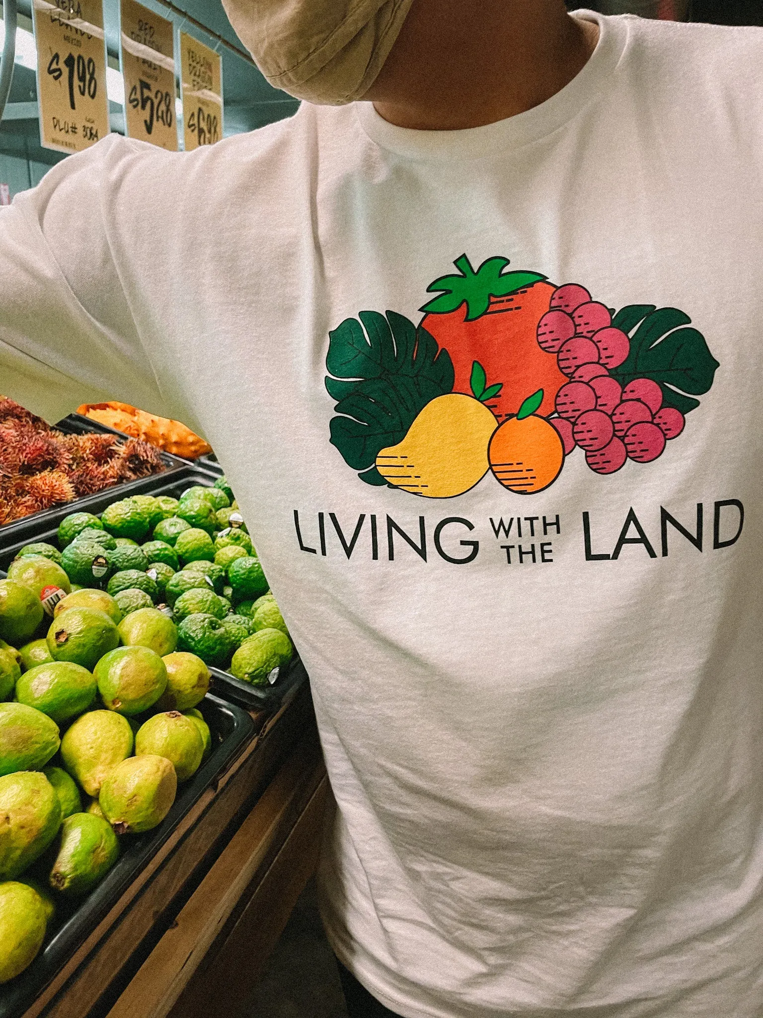 Living with the Land Tee