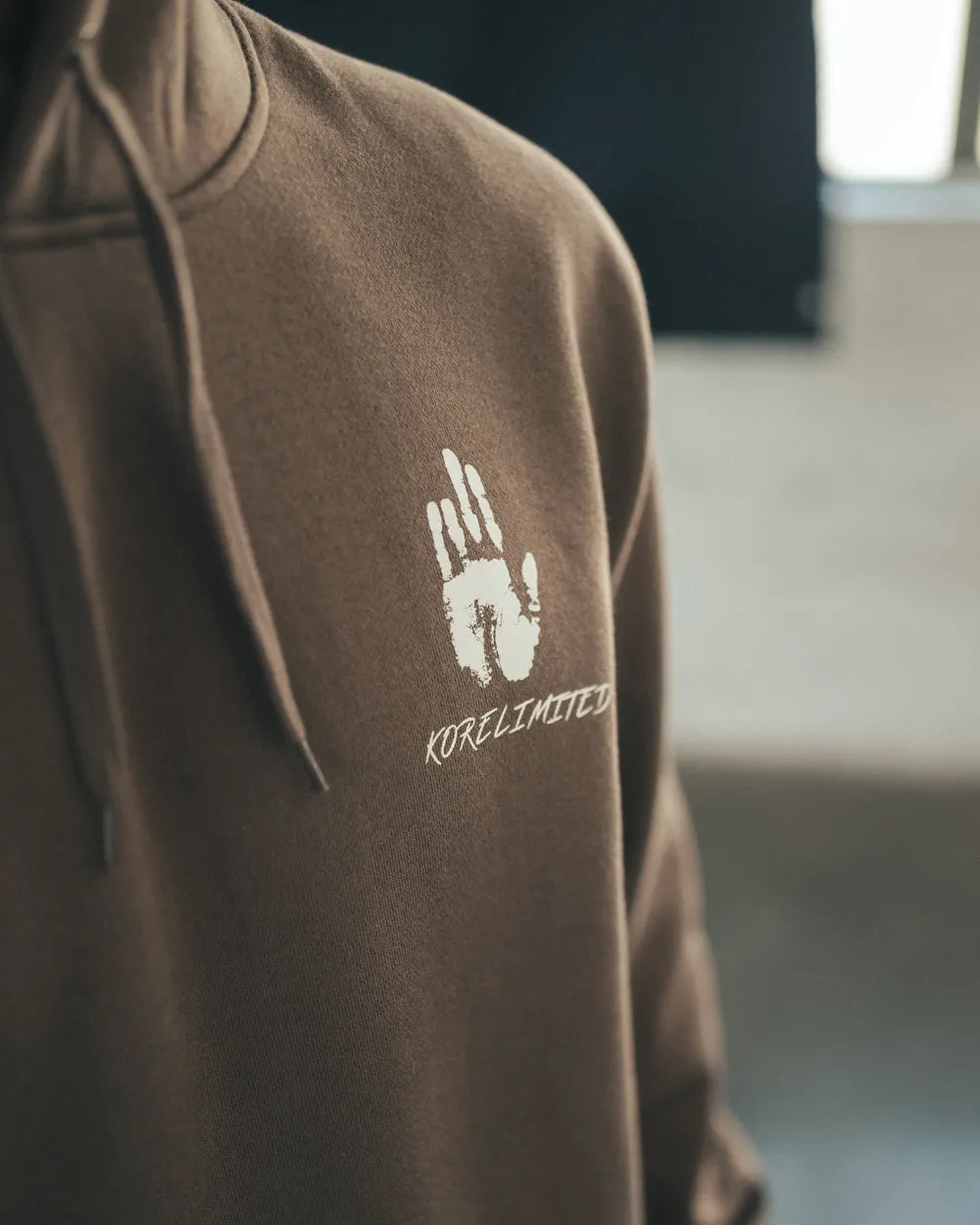 LONG LIVE INDEPENDENCE OF KOREA HOODIE (BROWN)