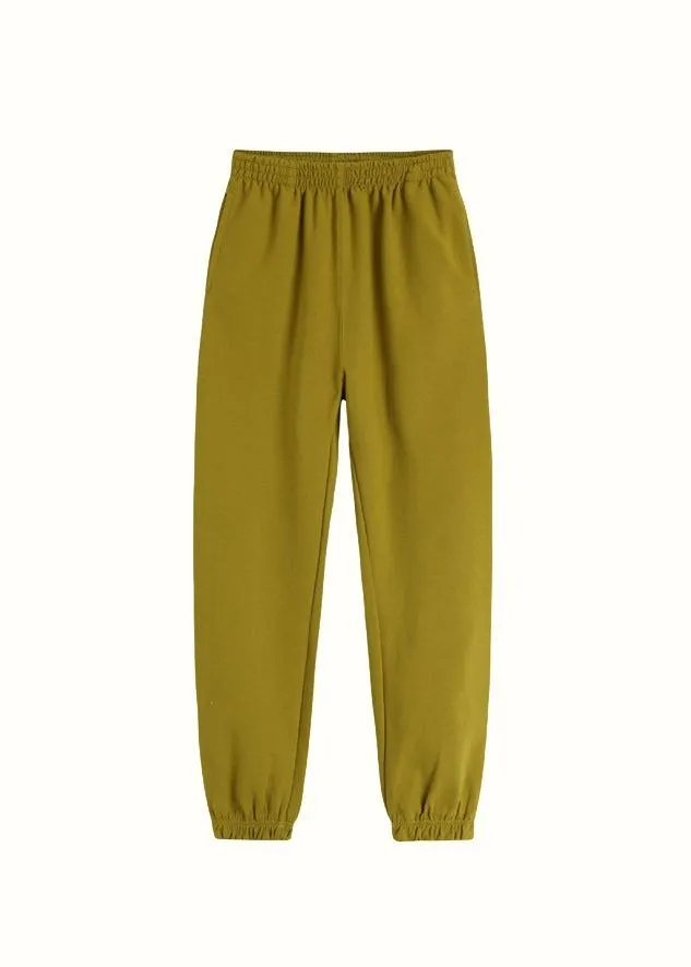 Olive Happy loungewear sweatshirt & sweatpants & shorts