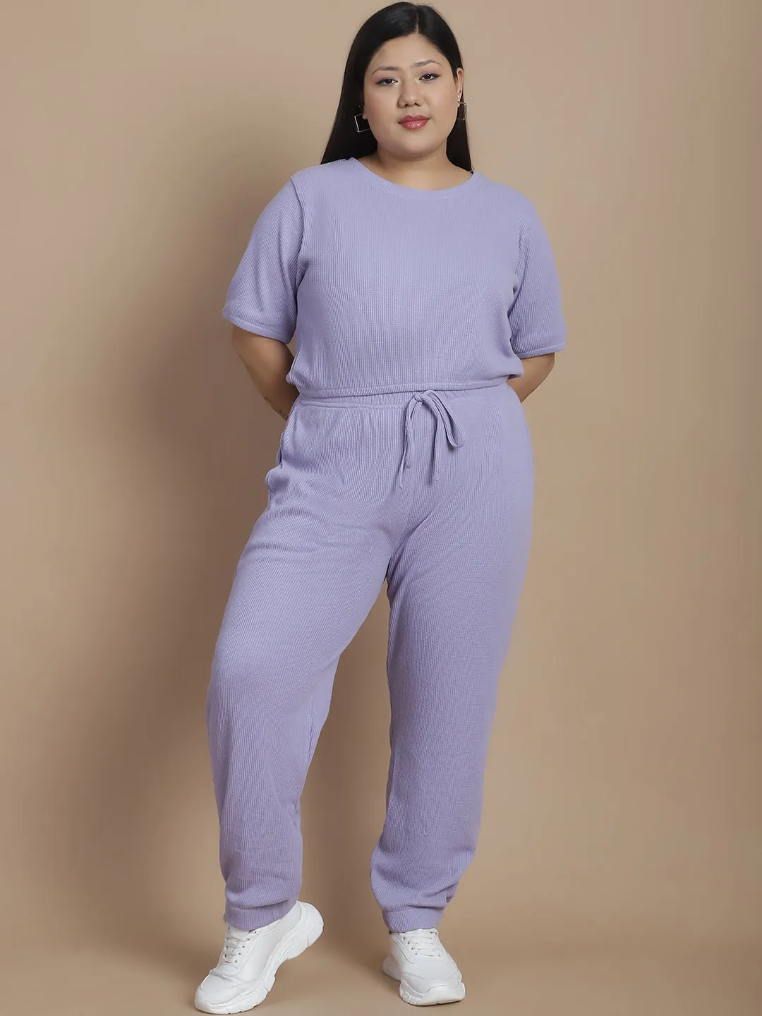 Stylish Pairing Top and Jogger Co-ord Set