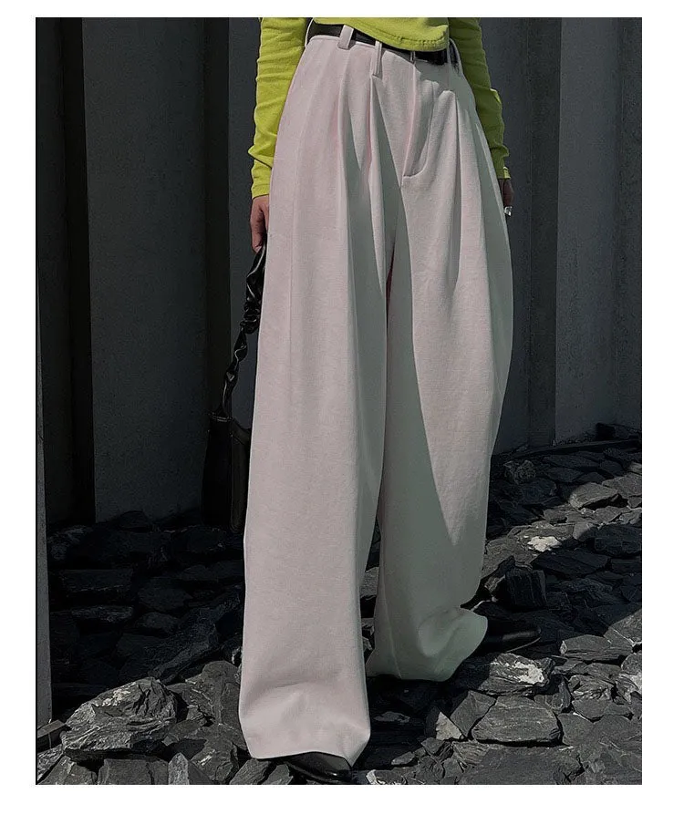 Super Baggy Pleated Korean Baggy Pants